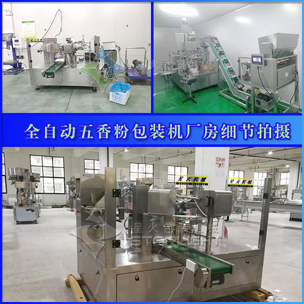 星火全自動五香粉包裝機細節(jié)實拍圖
